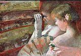 Mary Cassatt Canvas Paintings - In the Box